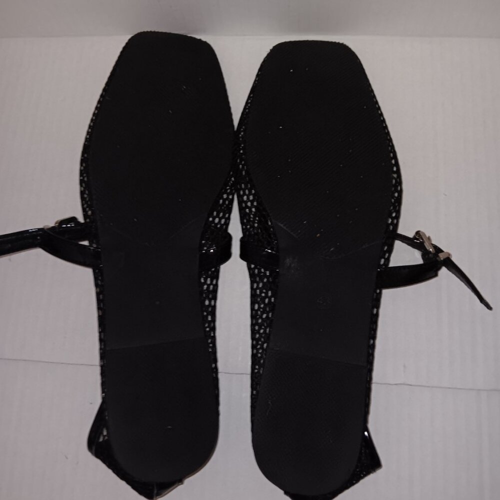 MESH MARY JANE BALLET FLATS - Picture 8 of 9